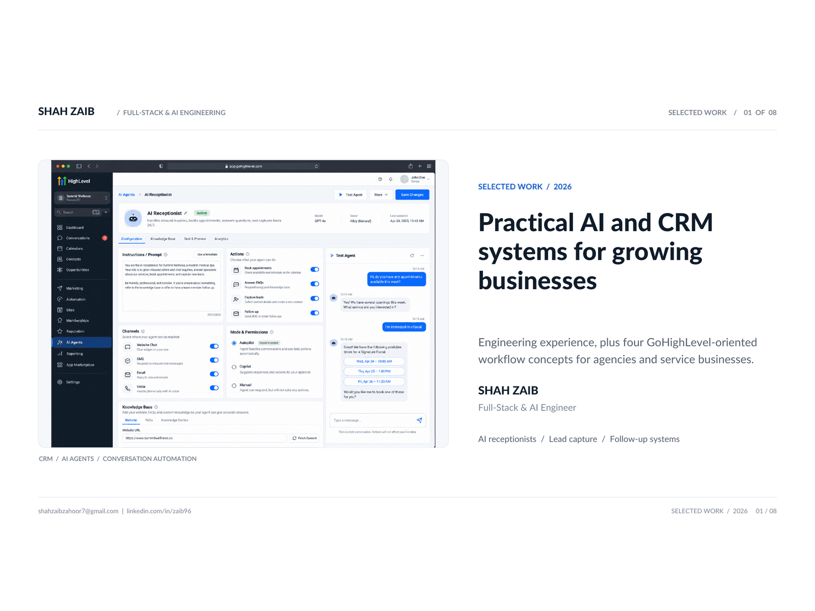 GoHighLevel (GHL) AI Agency Systems, Voice AI & Snapshot Architecture